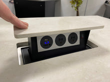 Load image into Gallery viewer, SBOX-CT3-USB25 - "Chameleon" Top - USB25w - 2x15a Outlets - **OPEN BOX**
