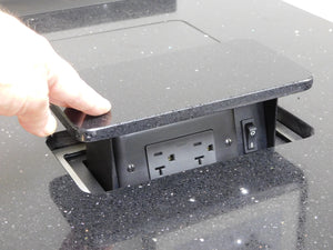 SBOX-CT2-20a - MINI "Chameleon" Top - 2x20a Outlets - In Stock
