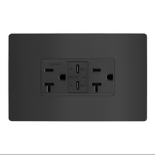 Load image into Gallery viewer, 20A | 2 x 20amp Outlets, 2 x USB 30w (Type C) | SBOX-CT2-20a-CC30